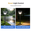 Customizable Lawn Light Solar Powered with Remote Control for Courtyard Villa Park Community