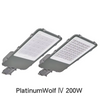 Aluminum LED Street Light Smart Street Lighting System Outdoor 200W for Airports Large Squares