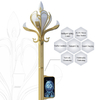 Smart City Lighting with Phone Charging Function Height-Customized Smart Road Light Pole IP65 Waterproof Smart Pole