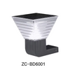 Customizable Solar LED Courtyard Wall Light 5W Aluminum Base Suitable for Gardens Patios and Corridors