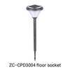Durable Auto on/off Lawn Light Ground Stake Solar Light for Courtyard Villa Park Residential Area