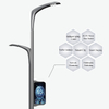 Multifunction Camera Wifi Customized Streetlight Outdoor Ip65 Waterproof 100 Watt Aluminium Led Street Lights