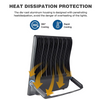 High Power LED Stadium Flood Light 300W Die-Cast Aluminum Waterproof for Professional Sports Venues Customization Supported
