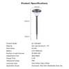 Durable Auto on/off Lawn Light Ground Stake Solar Light for Courtyard Villa Park Residential Area