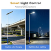65W 90W 120W IP66-rated LED Solar Street Lights with Monocrystalline Silicon Solar Panels for Residential Area Road Lighting