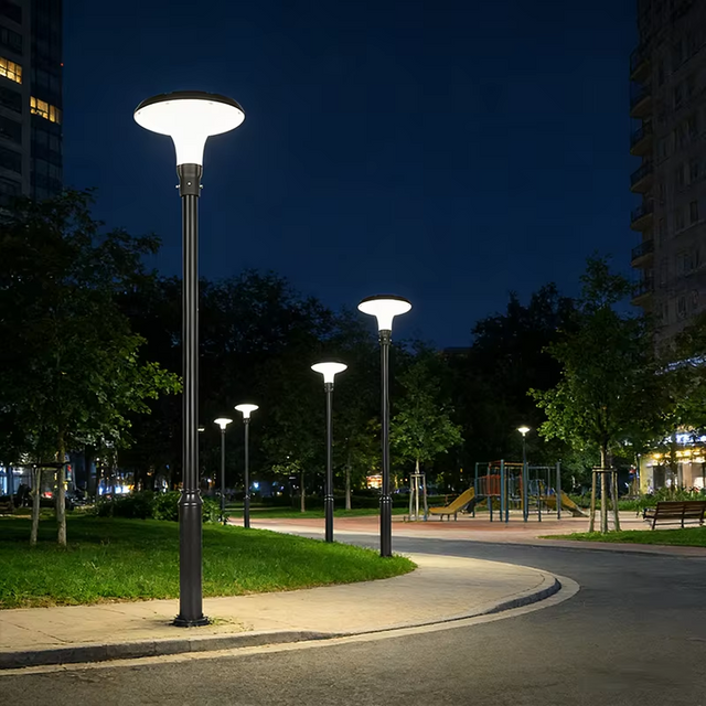 Easy-Install IP65 Solar-Powered LED Garden Lights with Adjustable Color Temp for Backyard Pathway Lawn & Flower Bed Illumination