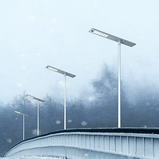 150W & 300W Option Outdoor All-In-One IP65 Design Solar Street Light with LED Motion Sensor DC Power Supply for Road Use