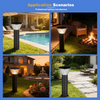 Customizable IP65 Lawn Light Solar LED with Modern Design for Classic Garden Luxury Villa