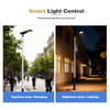 Solar LED Street Light IP65 Smart Dimming with Remote Brightness Adjustment for Energy Saving