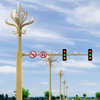 Smart City Lighting with Phone Charging Function Height-Customized Smart Road Light Pole IP65 Waterproof Smart Pole