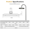 Outdoor Solar LED Garden Light with IP65 Waterproof LED Landscape Garden Lights for Park and Residential Area Lighting