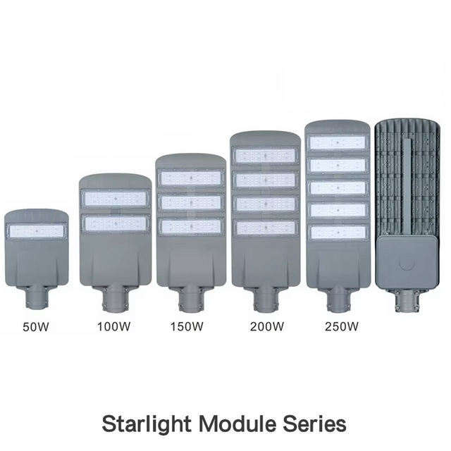 Long Life Energy Saving Waterproof Outdoor Die Cast Aluminum Housing LED Street Lights for Village Lanes Community Roads
