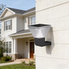 Customizable Solar LED Courtyard Wall Light 5W Aluminum Base Suitable for Gardens Patios and Corridors