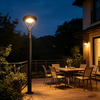 Outdoor Solar LED Garden Lights Die-cast Aluminum LED Street Lights for Garden Lighting Support OEM ODM