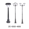 Customizable Solar & Battery Powered IP65 LED Outdoor Luxury Multi-Head Garden Lights Modern Landscape High Pole Lights