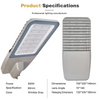 LED Street Light Quick Installation Waterproof Outdoor Commercial Public Road Parking Lot Lighting Die Casting Aluminum 300W