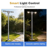 Solar Garden Light IP65 High Lumen Waterproof LED Security Light for Modern Home Entrance Fence