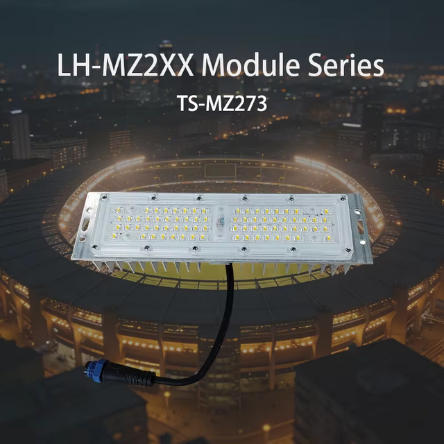 50W Outdoor Garden LED Street Light Module Made of Aluminum with a PC Lens IP67 protection Rating Suitable for Road Lighting