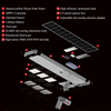  All in One Solar Led Street Light 1000w Solar Spotlight