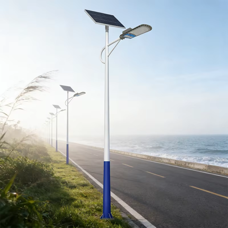 Solar Street Light 50W/100W/200W Energy Saving Mode Ideal for Campsite Farmyard Holiday Resort