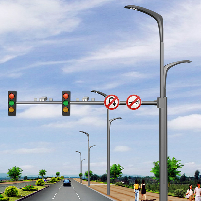 Multifunction Camera Wifi Customized Streetlight Outdoor Ip65 Waterproof 100 Watt Aluminium Led Street Lights