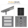 High-efficiency All-in-one Solar Street Lights Compatible with Motion Sensors and Remote Controls for Residential Lighting