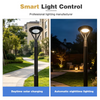 Outdoor Solar LED Garden Lights Die-cast Aluminum LED Street Lights for Garden Lighting Support OEM ODM