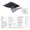 Solar Powered LED Street Light Energy Saving Features IP65 Rating 4G Connectivity for Outdoor CCTV Camera Garden Stainless Steel