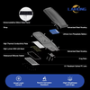 Remote Intelligent Control IP66 Galvanized Steel Solar Street Light for Main Transportation Routes