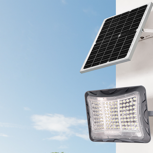 Super Bright IP68 Waterproof Outdoor Street LED Solar Flood Light Motion Sensor Die-casting Aluminum Body Energy Saving 2-Year