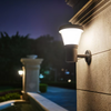 Solar LED IP65 Waterproof Wall Light Modern Outdoor/Indoor Wall Sconce for Garden Courtyard Porch Corridor