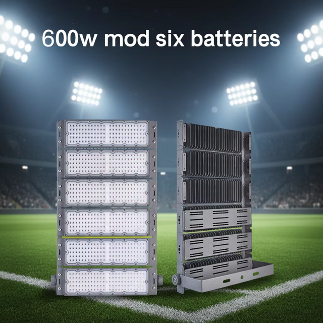 LAIHONG LH-600W High Power IP66 Waterproof 600W LED Light Die-Cast Aluminum Housing Easy Installation for Outdoor Use