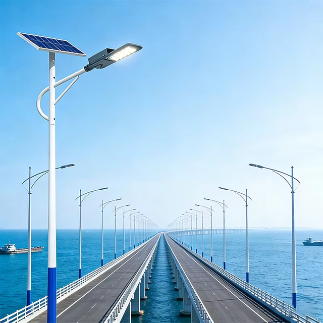 Ultra-Bright LED Chip Uniform Illumination Solar Street Light 60W/100W/150W/200W for Community Park Pedestrian Walkway