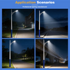 Energy Saving LED Outdoor Street Lamp Diecast Aluminum Lighting 120W Outdoor Parking Waterproof LED Street Light