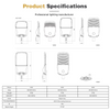 IP66 Waterproof Street Security Led Lights Energy Saving 100W 200W 300W Aluminum LED Street Light for Road Use