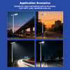 Solar Street Light Low Voltage Operation Enhanced Safety for School Zones Playgrounds & Public Park Pathways