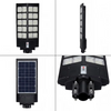 Integrated Solar Street Light Outdoor IP66 Waterproof 12.8V High-power Solar Charging Street Lamp for Municipal Road Lighting