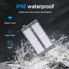 Customizable Die-Cast Aluminum LED Floodlights IP66 Dustproof Waterproof 200W Dimmable for Tennis Courts Basketball Courts
