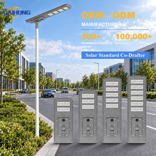 All in One Solar Street Light 65W 90W 120W IP65 Waterproof Integrated Solar LED Road Lamp Outdoor Factory Direct 5-Year Warranty