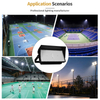 500W LED Stadium Flood Light IP66 Waterproof Die Cast Aluminum High Mast Sports Field Lighting