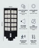 Integrated Solar Street Light Outdoor IP66 Waterproof 12.8V High-power Solar Charging Street Lamp for Municipal Road Lighting
