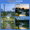20W~150W Led Garden Light Post Top Pole Outdoor IP65 Waterproof High Brightness Outdoor LED Garden Lights 5 Year Warranty