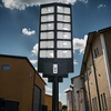 Integrated Solar Street Light Outdoor IP66 Waterproof 12.8V High-power Solar Charging Street Lamp for Municipal Road Lighting