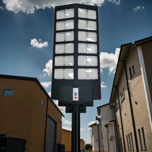Integrated Solar Street Light Outdoor IP66 Waterproof 12.8V High-power Solar Charging Street Lamp for Municipal Road Lighting
