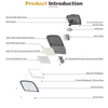 IP66 Waterproof Street Security Led Lights Energy Saving 100W 200W 300W Aluminum LED Street Light for Road Use