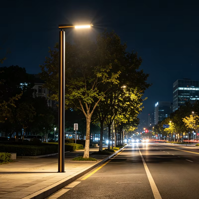 Factory Custom AC LED Street Lights with Aluminum Alloy Housings IP65 Rated 2-Year Warranty for Garden Road Use