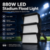 Professional Football Stadium Tennis Court Lighting 500W 600W 880W IP66 Football Soccer Stadium Sports Field Led Flood Light
