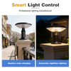 Modern 4.5W Solar Panel LED Column Lights Ultra-Bright Aluminum Waterproof Design for Garden Outdoor Lighting IP65 Rating
