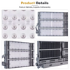 Stadium Flood Lights 600W High Performance LED Sports Lighting with No Flicker Dimming for Arena and Court