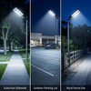 Integrated Solar Street Light Outdoor IP66 Waterproof 12.8V High-power Solar Charging Street Lamp for Municipal Road Lighting